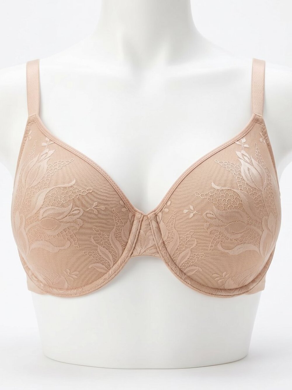 Wacoal 38DD Full Coverage Underwire Bra Nude 85357 NWT - Picture 2 of 5